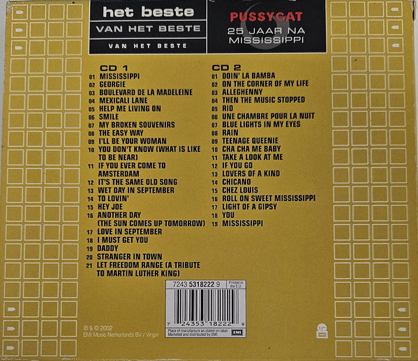 Pussycat (2) : 25 Jaar Na Mississippi (2xCD, Comp, Sli)