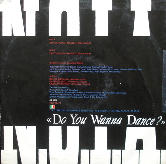 N.O.I.A. : Do You Wanna Dance? (12")