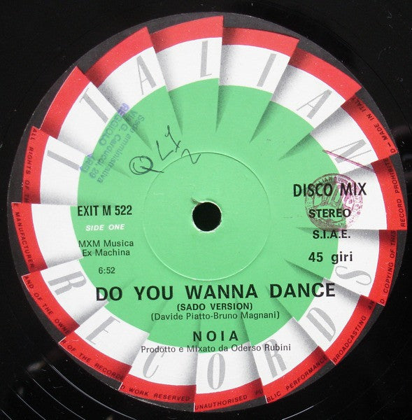 N.O.I.A. : Do You Wanna Dance? (12")
