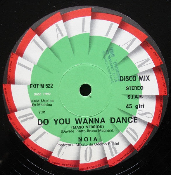 N.O.I.A. : Do You Wanna Dance? (12")