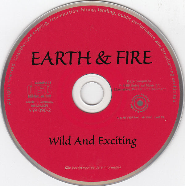 Earth And Fire : Wild And Exciting (CD, Comp)