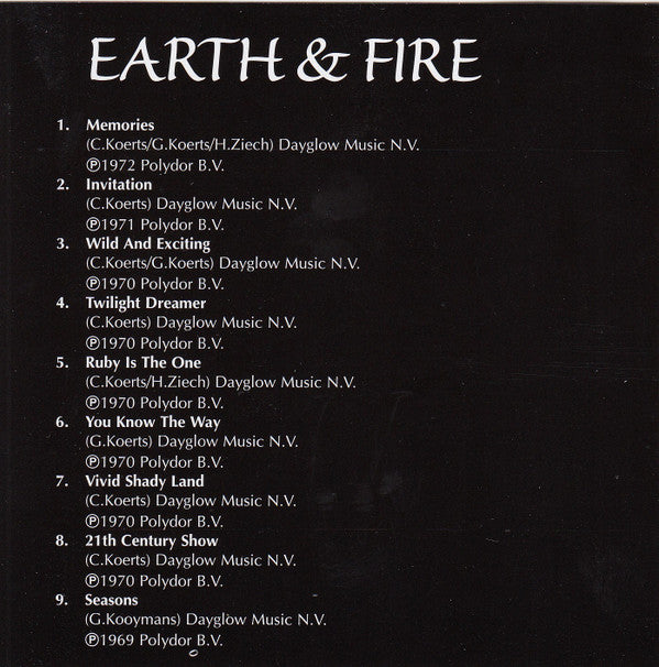 Earth And Fire : Wild And Exciting (CD, Comp)