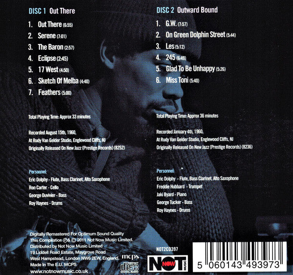 Eric Dolphy : Out There (2xCD, Comp, RM)