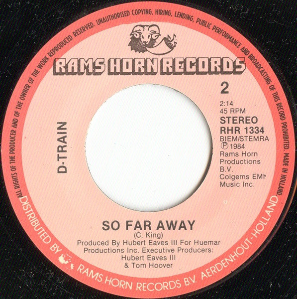 D-Train : You're The Reason (7")