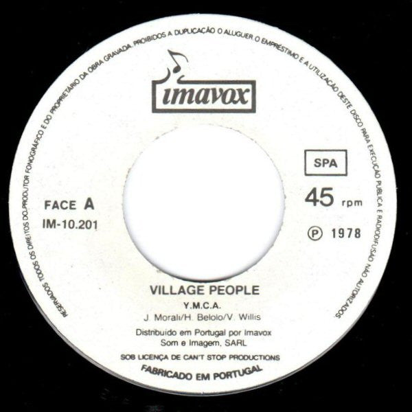 Village People : Y.M.C.A. (7")