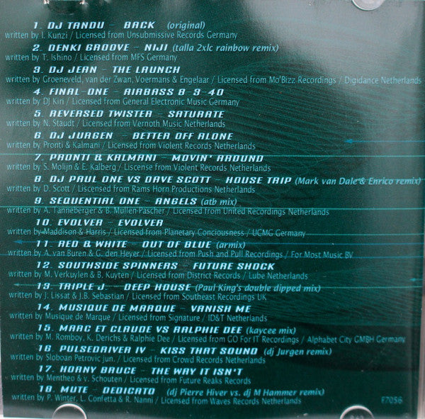 DJ Jurgen : His Favourite Tracks Part 2 (CD, Comp, Mixed)