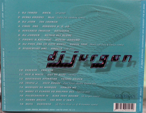 DJ Jurgen : His Favourite Tracks Part 2 (CD, Comp, Mixed)