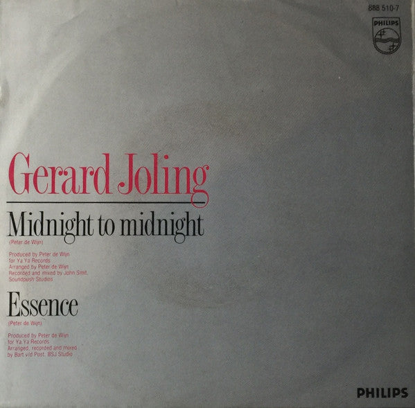 Gerard Joling : Midnight To Midnight (7", Single)