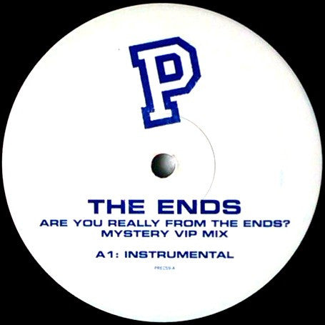 The Ends (2) : Are You Really From The Ends? (Mystery VIP Mix) (12", S/Sided)