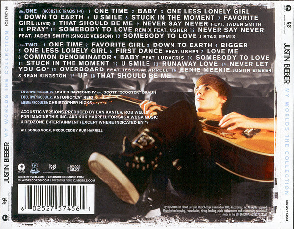 Justin Bieber : My Worlds: The Collection (2xCD, Comp)