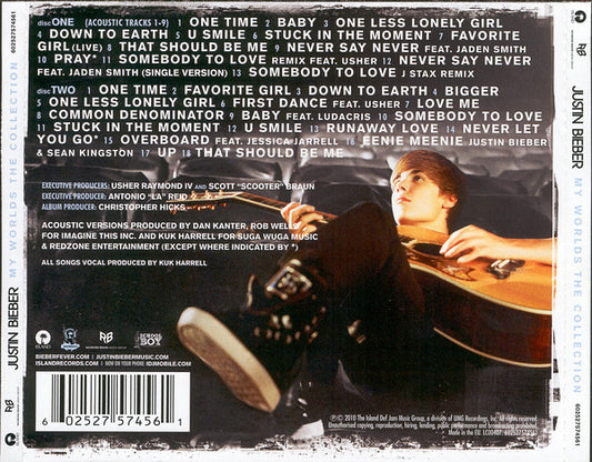 Justin Bieber : My Worlds: The Collection (2xCD, Comp)
