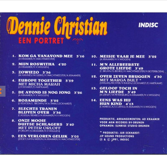 Dennie Christian : Een Portret (CD)