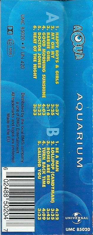Aqua : Aquarium (Cass, Album)