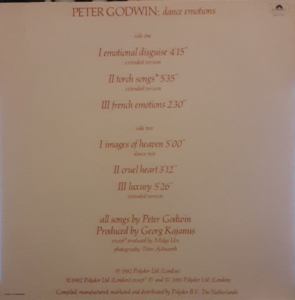 Peter Godwin : Dance Emotions (LP, MiniAlbum)