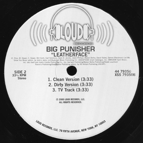 Big Punisher : It's So Hard (12")
