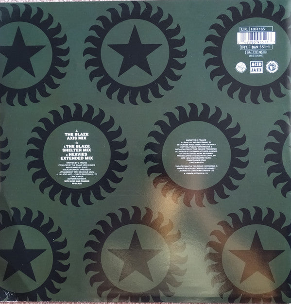 The Brand New Heavies Featuring N'Dea Davenport : Never Stop - The Blaze Remixes (12", Single)