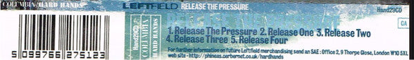 Leftfield : Release The Pressure (CD, Single)