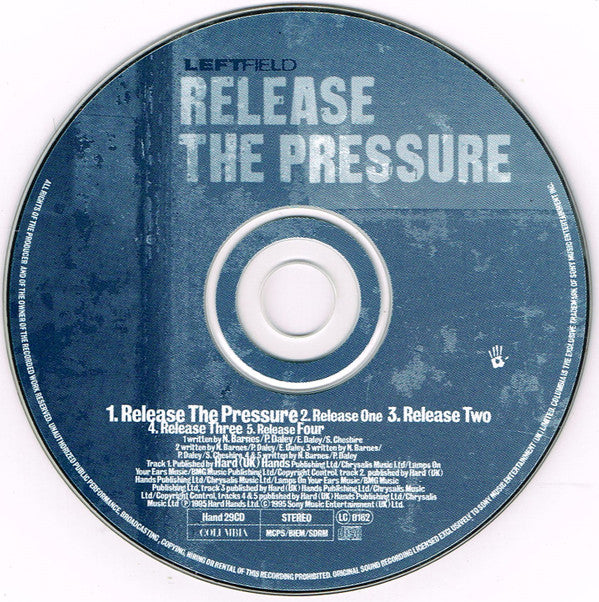 Leftfield : Release The Pressure (CD, Single)