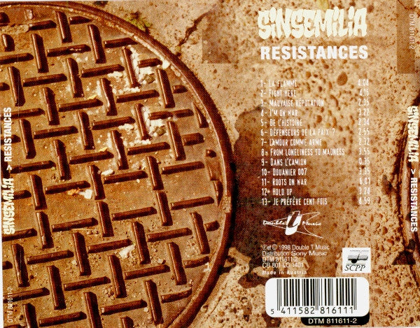 Sinsemilia : Résistances (CD, Album)