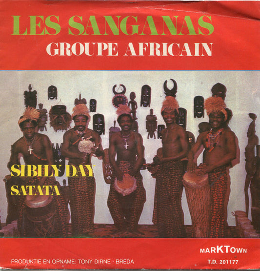 Sangana's Five : Sibily Day / Satata (7", Single)