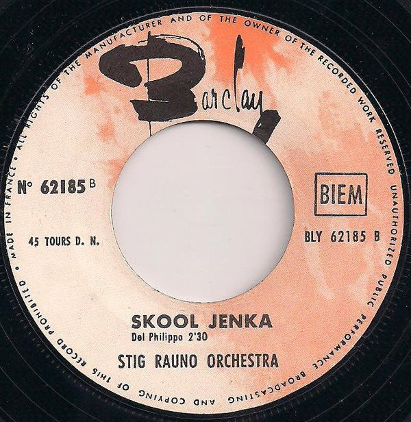 Stig Rauno : Letkiss / Skool Jenka (7", Single)