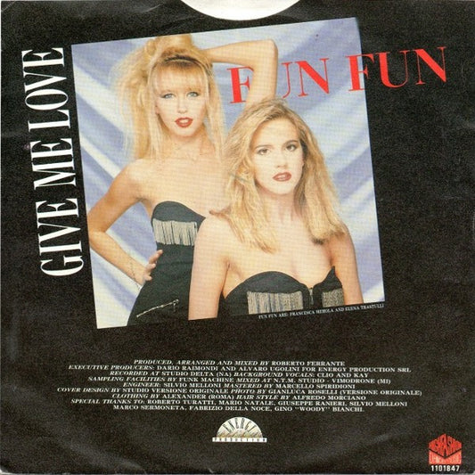 Fun Fun : Give Me Love (7")