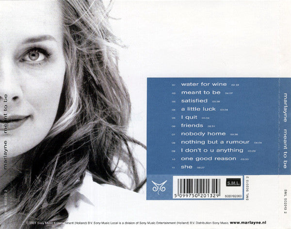 Marlayne : Meant To Be (CD, Album)