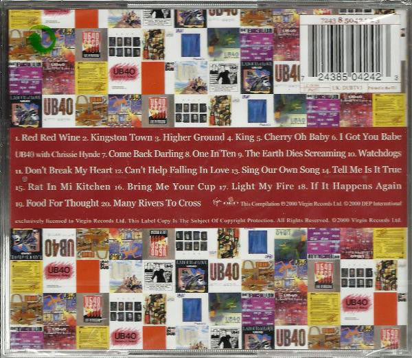 UB40 : The Very Best Of UB40 1980 - 2000 (CD, Comp, RE, RP)