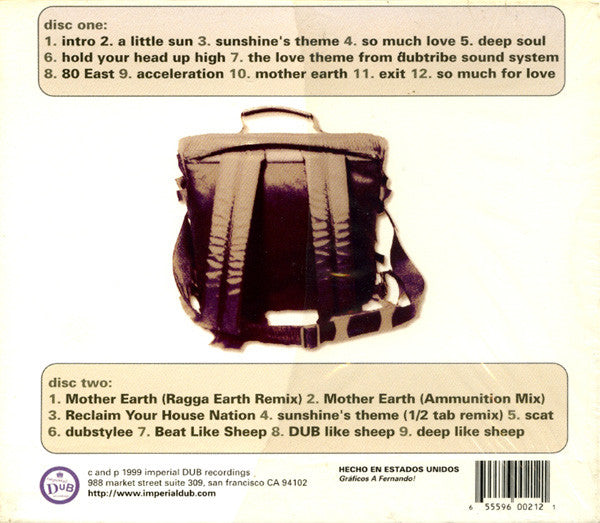 Dubtribe Sound System : Archive Volume One 1991 - 1993 (2xCD, Comp, RM)