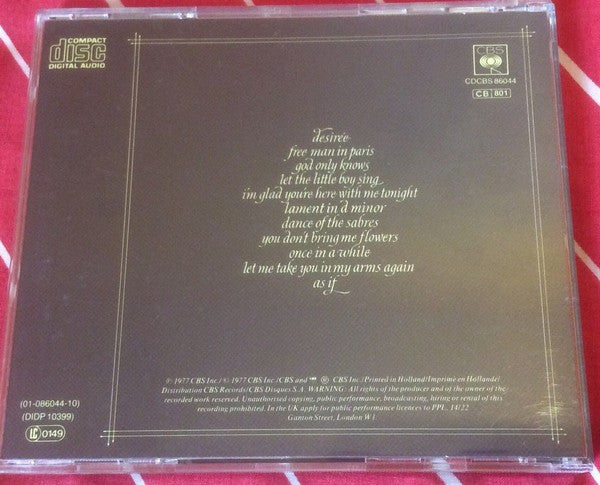 Neil Diamond : I'm Glad You're Here With Me Tonight (CD, Album, RE)