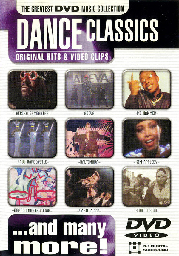Various : Dance Classics (DVD-V, Comp, PAL)