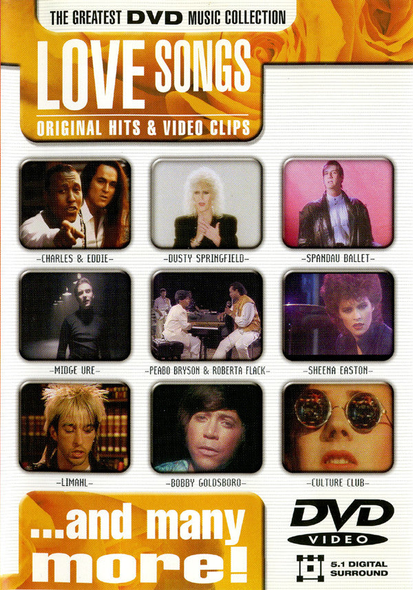Various : Love Songs (DVD-V, Comp, PAL)