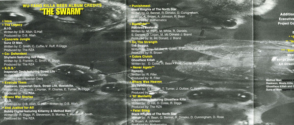 RZA Presents Wu-Tang Killa Bees : The Swarm (Volume 1) (CD, Album)