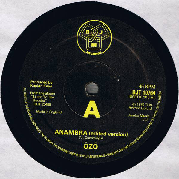 Ozo : Anambra (12")