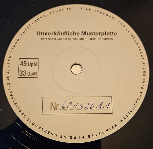 Dr. Calculus : Programme 7 (12", TP)