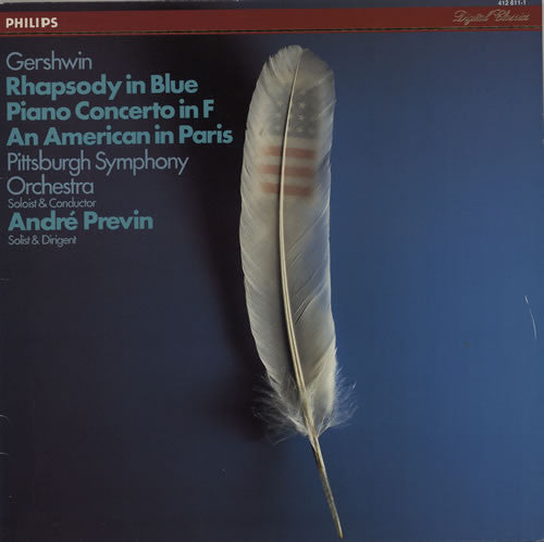 George Gershwin, André Previn, Pittsburgh Symphony Orchestra : Rhapsody In Blue • Concerto In F • An American In Paris (LP)