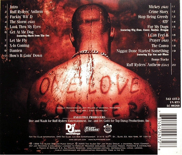 DMX : It's Dark And Hell Is Hot (CD, Album, RE, RM, Uni)