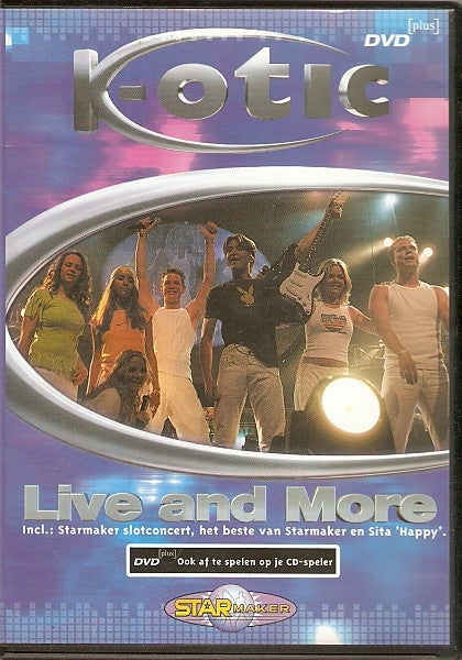K-Otic : Live And More (Hybrid, DVDplus, Multichannel, PAL, Reg)