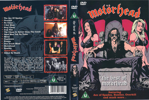 Motörhead : The Best Of Motorhead (DVD-V, Dol)