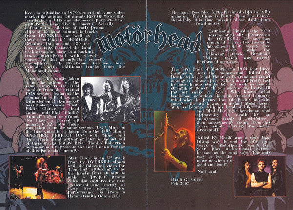 Motörhead : The Best Of Motorhead (DVD-V, Dol)