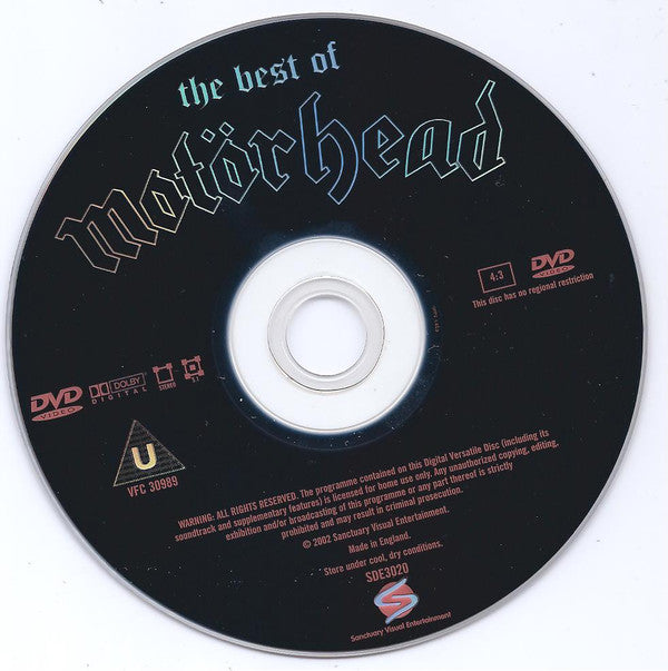 Motörhead : The Best Of Motorhead (DVD-V, Dol)