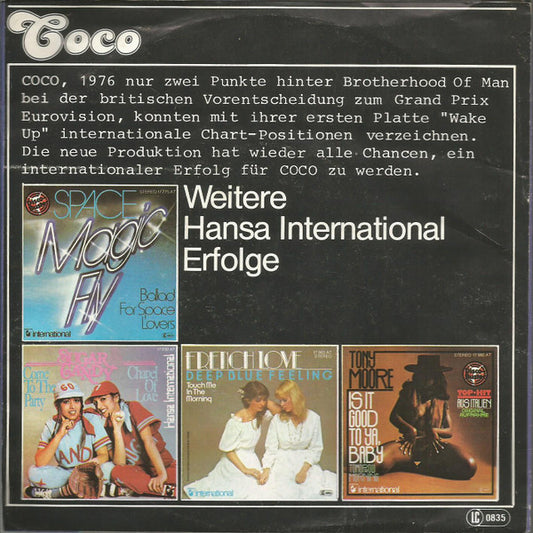 Co Co : The Money Song  (7", Single)