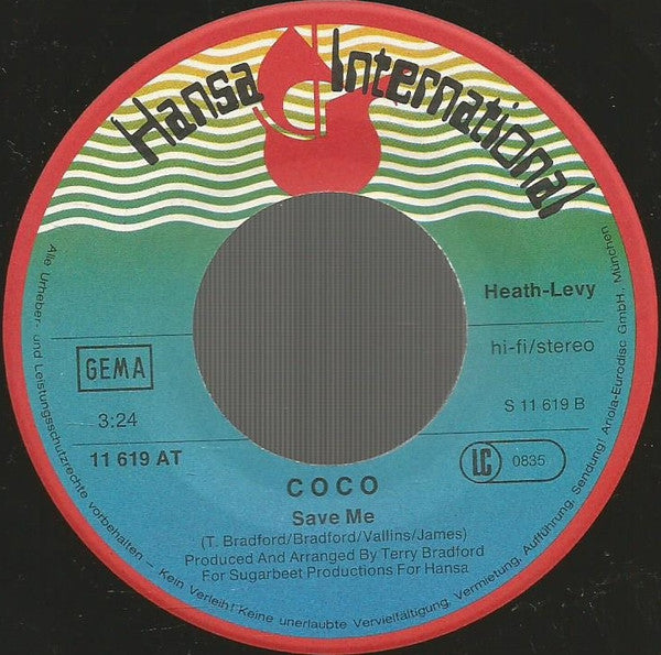 Co Co : The Money Song  (7", Single)