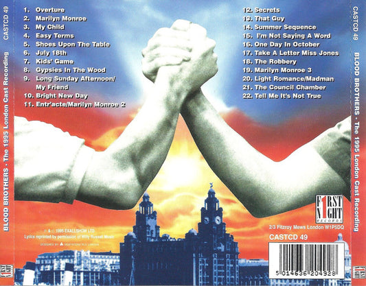Various : Blood Brothers: The 1995 London Cast Recording (CD, Album)