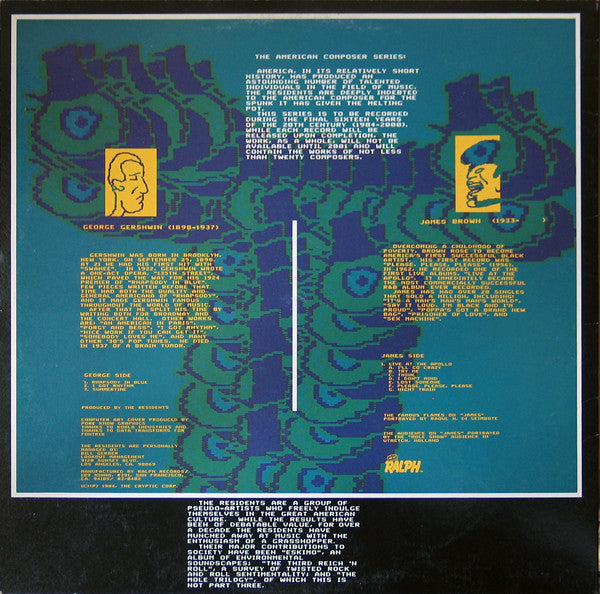 The Residents : George & James (American Composer Series -  Volume 1) (LP, Album)