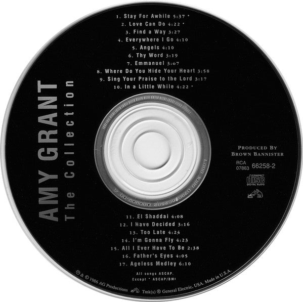 Amy Grant : The Collection (CD, Comp, RE, RP)