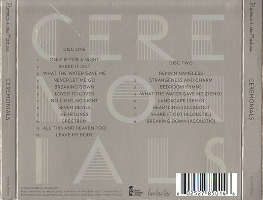 Florence And The Machine : Ceremonials (2xCD, Album, Dlx, Enh)