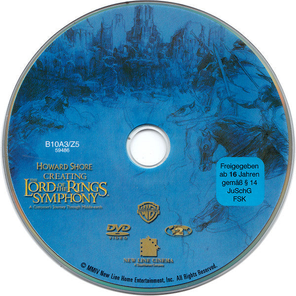 Howard Shore : Creating The Lord Of The Rings Symphony - A Composer's Journey Through Middle-earth (DVD-V, Multichannel, PAL, Dol)