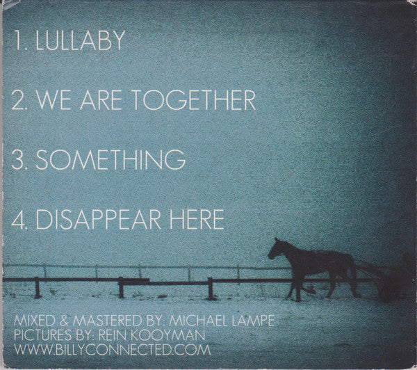 BillyConnected : Disappear Here (CD, EP)