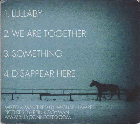BillyConnected : Disappear Here (CD, EP)